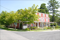 East Dorset, VT - The Wilson House Hotel - Summer - Far